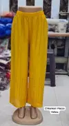 MB Mamaji Chikankari Work Loose Fit Palazzo Wholesale Shop In Surat 
